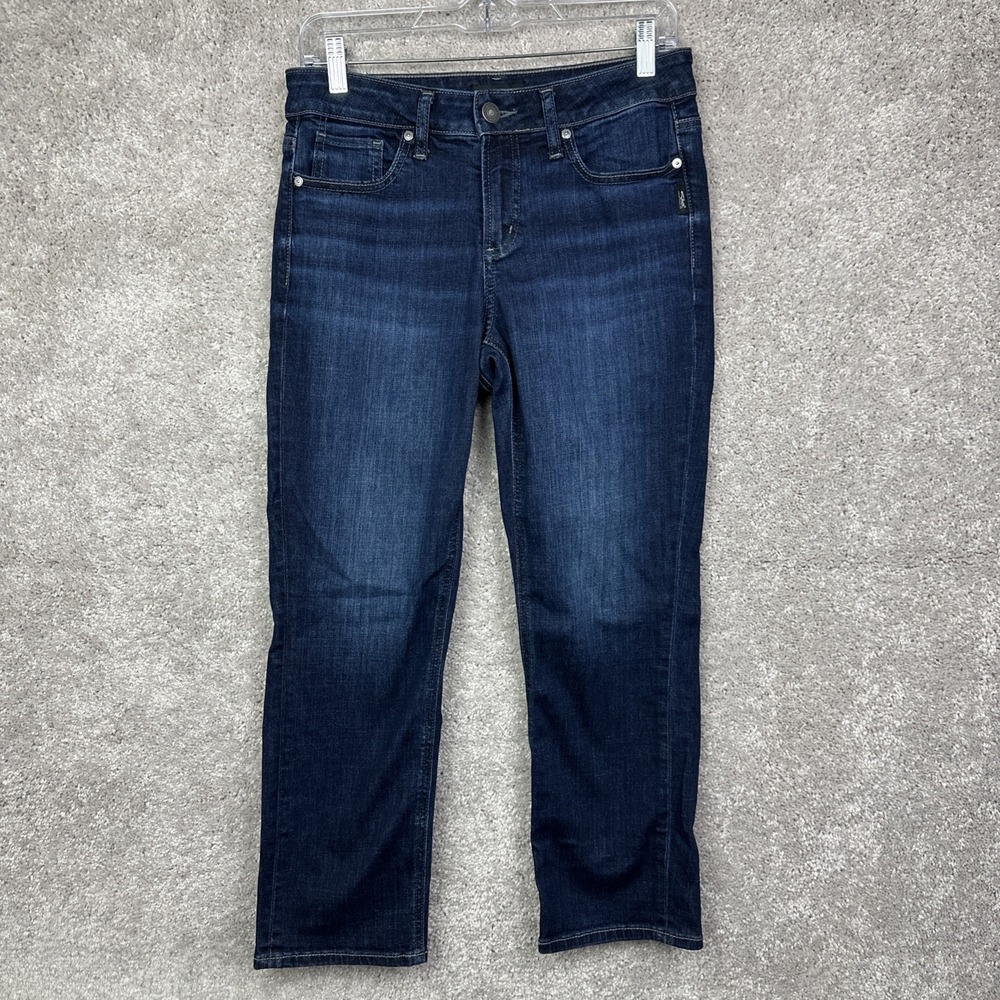 Silver Jeans Co Elyse Capri Jeans Blue Denim Pants Womens Size W27xL23.5